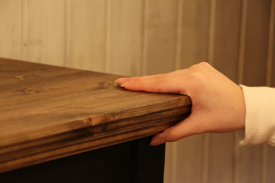 クラシック ベンチ 幅130 高さ45 ダイニング　チェア サイズオーダー カブリオールレッグ オーダーメイド 手作り 木 木製 北欧 無垢 パイン材 ホワイト 白 ナチュラル ネコ脚 猫脚 サイドテ - 3