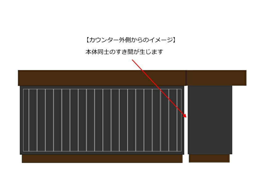ニューヨークスタイル L型 キッチン カウンター バーカウンター カントリー家具 オーダー家具 北欧 無垢 収納棚 対面 リビング 新築 リフォーム リノベーション キャビネット アンティーク キッチ - 13