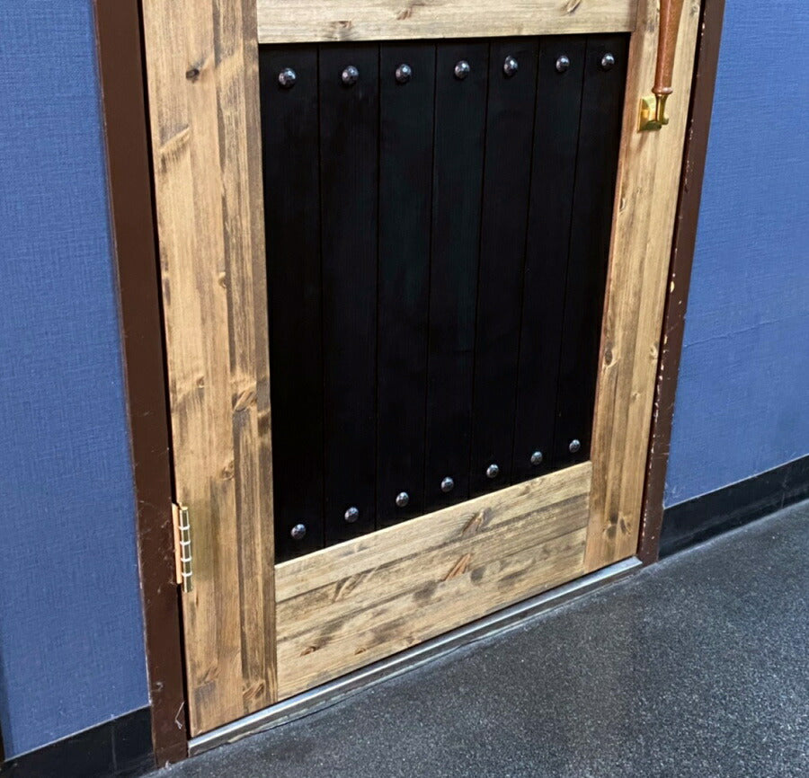 ドア カントリー オーダードア  室内用 オーダー家具 選べるカラー 開き戸 無垢 木製 北欧 パイン パイン材 カントリー調 おしゃれ フレンチ アンティーク 店舗 リフォーム 西海岸 インテリア  - 6