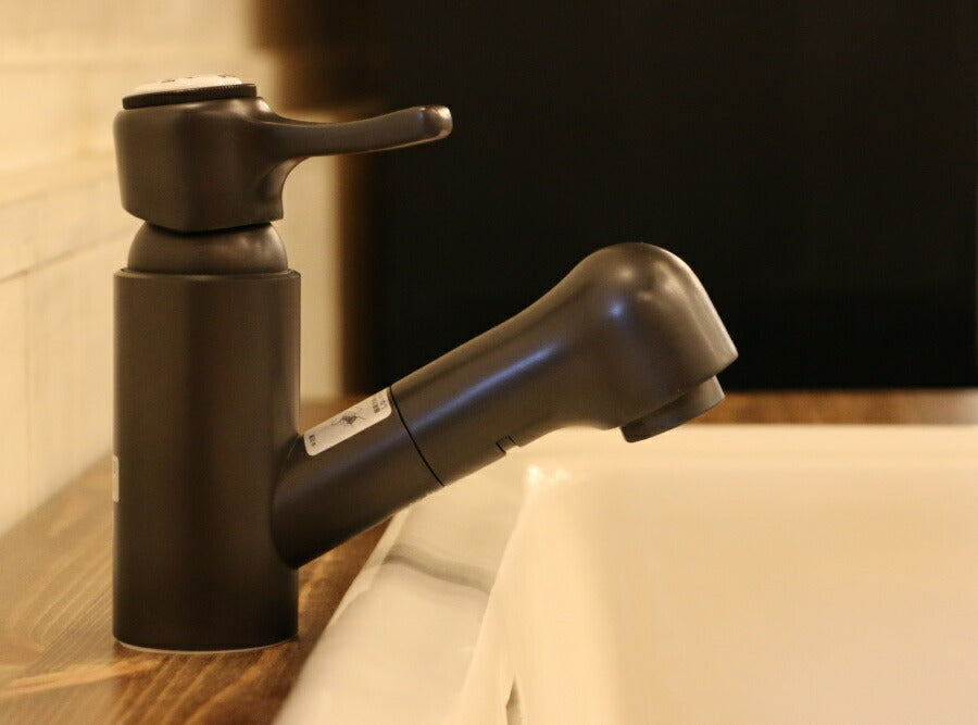 ニューヨークスタイル　ウォッシュキャビネット（W1100） 西海岸風 クラシック エレガンス カントリー アメリカンカントリー オーダー家具　洗面台 洗面化粧台 ドレッサー サイズ変更可能 ブラック  - 8