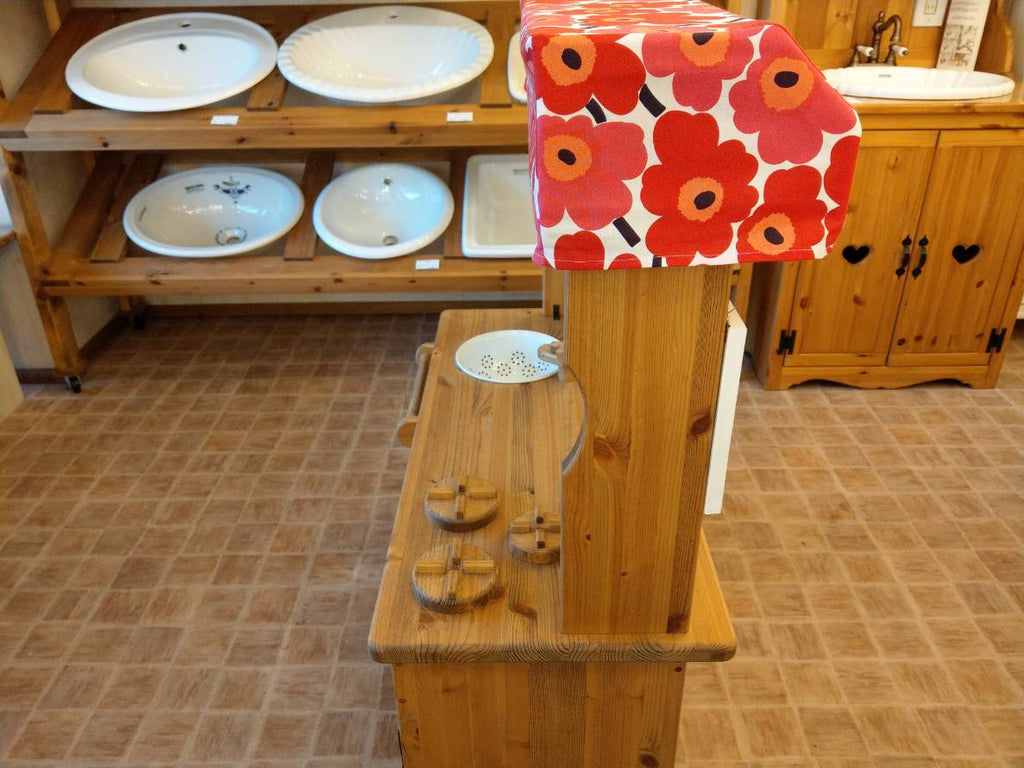 【現品限り】アウトレット 展示品 おままごとキッチン 安心 日本製 手作り 木 おもちゃ 女の子 クリスマス プレゼント  カントリー 【おままごとキッチン - Mommy Cook - マミーコック - 19