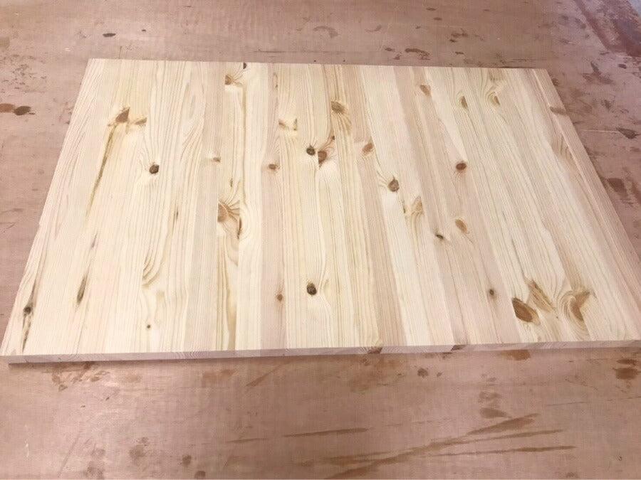 パイン材【25mm】 W900×H600mm DIY 木材 材料 大工 集成材 カントリー家具 北欧 塗装 加工 高品質 カントリー家具 低価格カントリー家具 無垢 横ハギ 横はぎ - 4