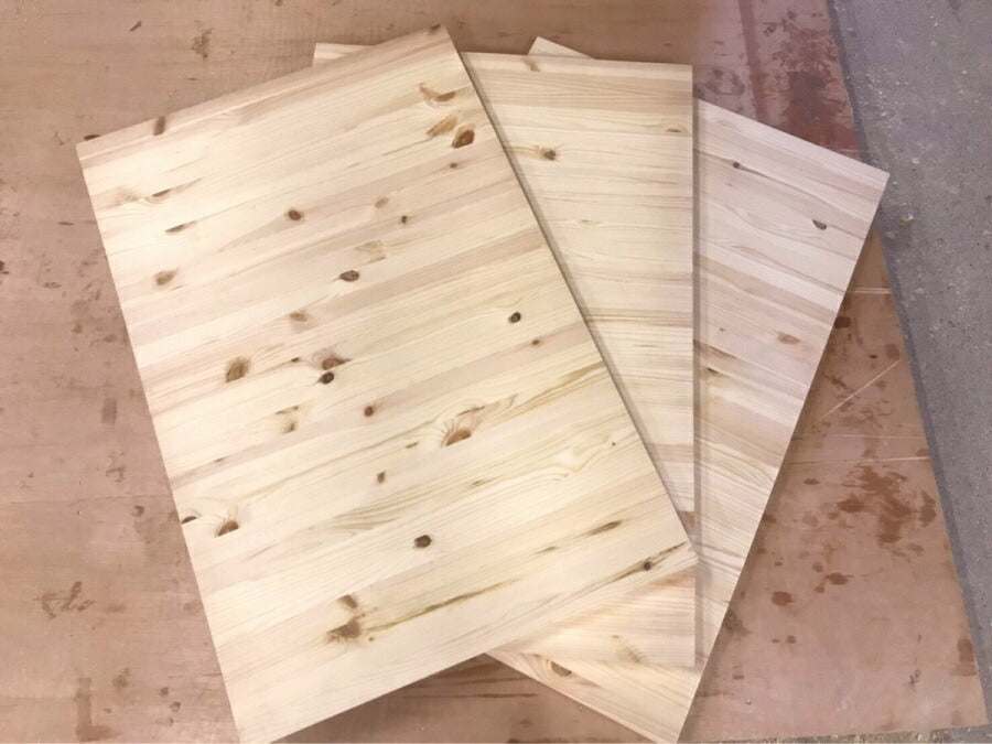 パイン材【25mm】 W900×H600mm DIY 木材 材料 大工 集成材 カントリー家具 北欧 塗装 加工 高品質 カントリー家具 低価格カントリー家具 無垢 横ハギ 横はぎ - 6