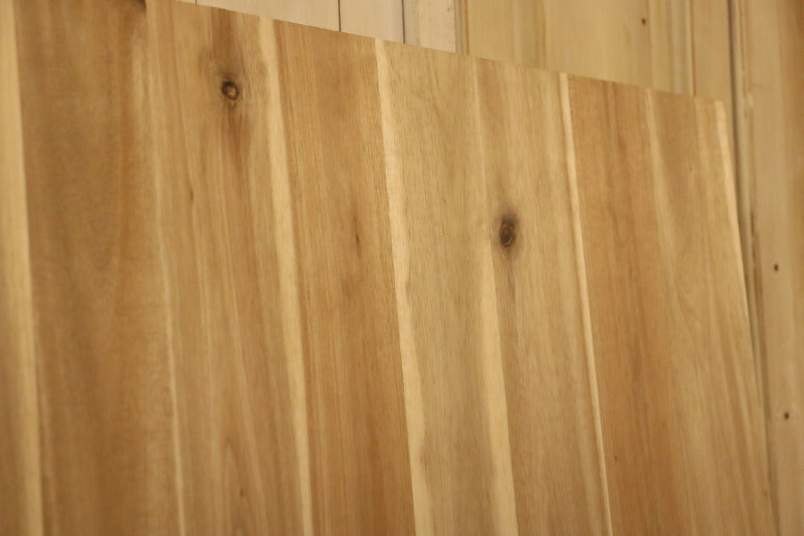 ゼブラウッド材【20mm】 W900×H1800mm DIY 木材 材料 大工 カントリー家具 家具 建築 資材 無垢材 横ハギ 木工 アカシア - 3