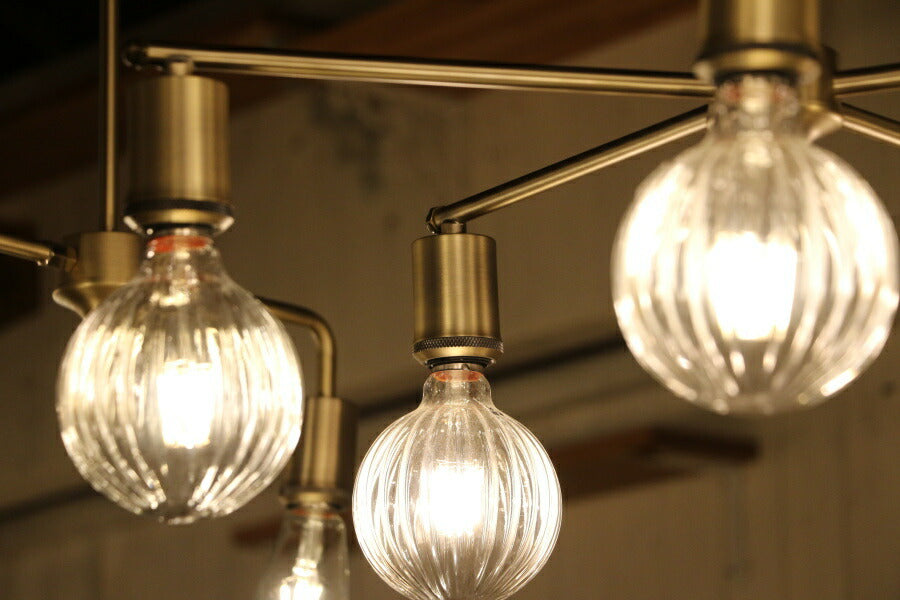 【選べる LED 付き】5灯 ペンダントランプ Arbre - アルブレ -  ライト 天井照明 引掛けシーリング リビング ダイニング 廊下 玄関 店舗 インテリア ワイヤー インダストリアル ヴィ - 12