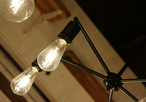 【選べる LED 付き】5灯 ペンダントランプ Arbre - アルブレ -  ライト 天井照明 引掛けシーリング リビング ダイニング 廊下 玄関 店舗 インテリア ワイヤー インダストリアル ヴィ - 2