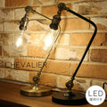 【選べるLED電球付き】テーブルランプ chevalier - シュバリエ - ライト 　照明　リビング ダイニング 　寝室　店舗 インテリア インダストリアル ヴィンテージ アンティーク オールドニューヨーク 間接照明