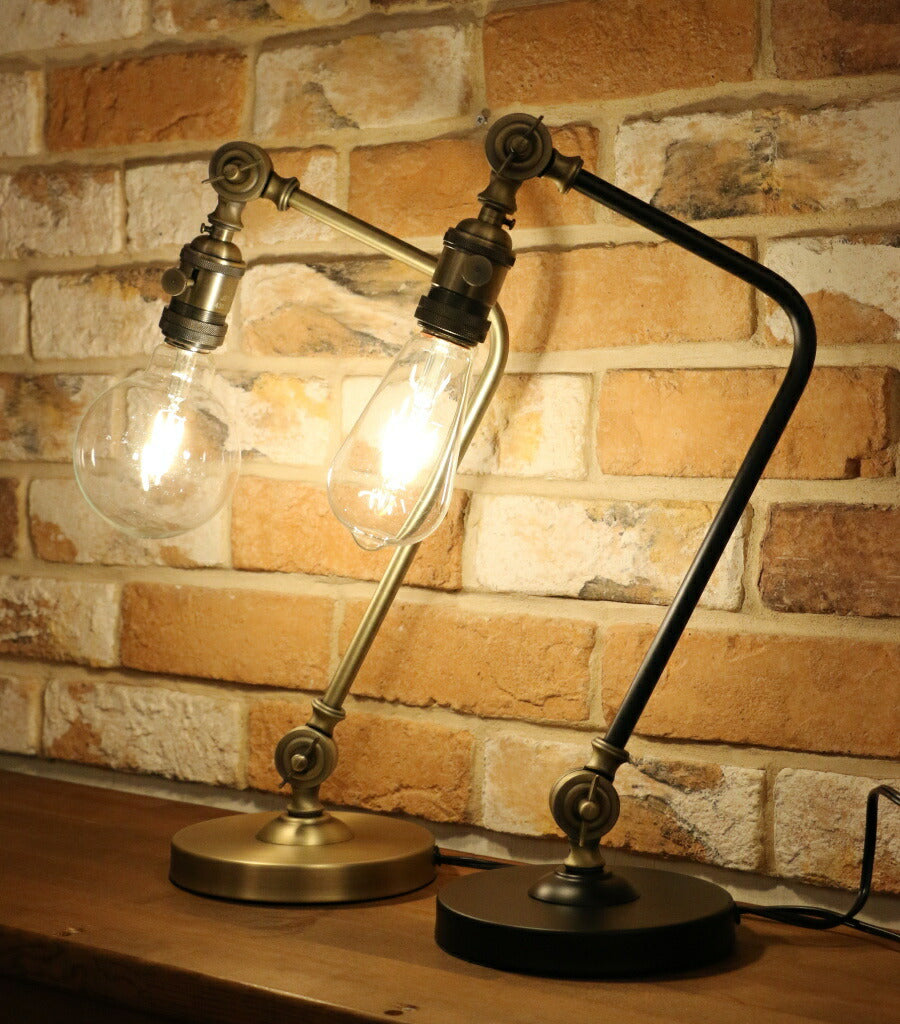 【選べるLED電球付き】テーブルランプ chevalier - シュバリエ - ライト 　照明　リビング ダイニング 　寝室　店舗 インテリア インダストリアル ヴィンテージ アンティーク オールドニ - 2