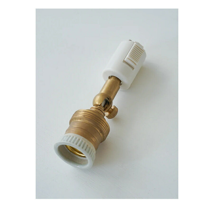 【 LED 付き 】ダクトレール 用 スポットライト ブラス E26 間接 照明 真鍮 陶器 リビング 廊下 洗面所 店舗 インテリア　ホテルライク　アメリカン　西海岸　西海岸風　ヴィンテージ アンテ - 5