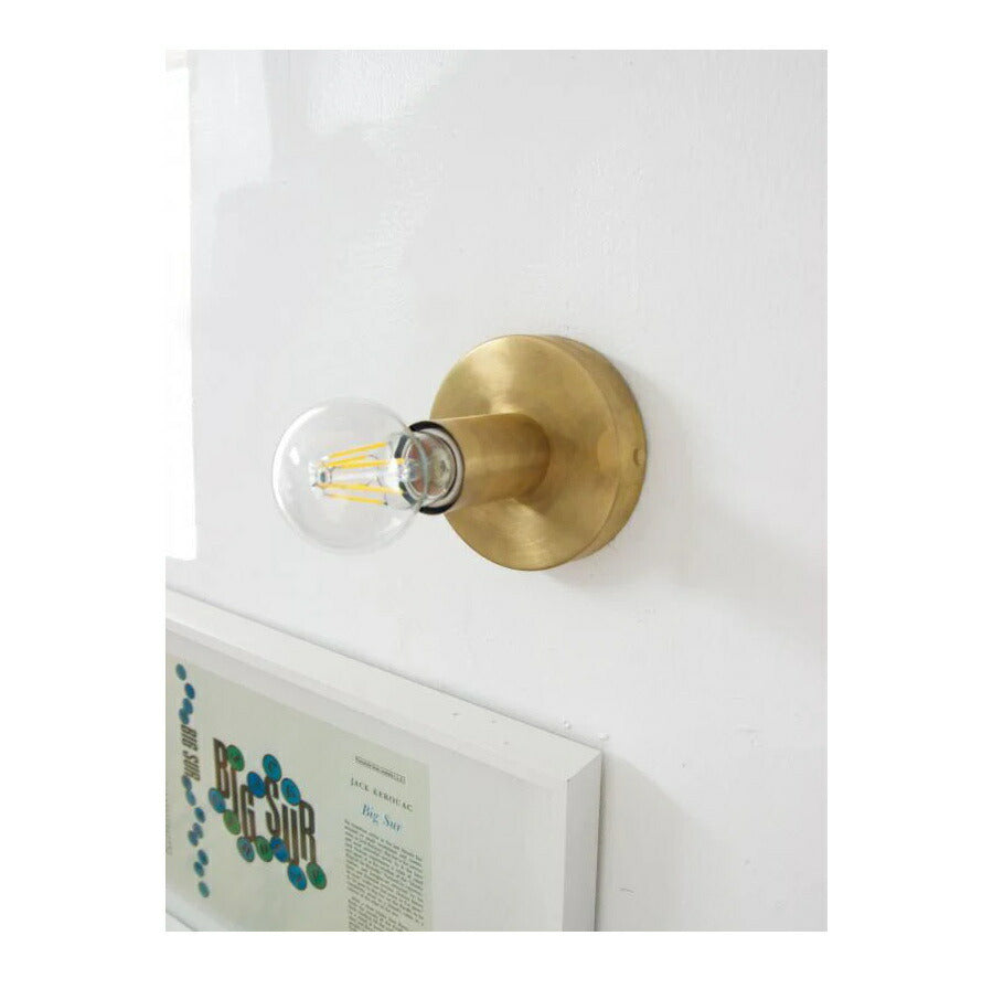 【 LED電球 付き 】ブラス ランプ - ポリッシュ - ブラケット 天井照明  ウォールライト ランプ 間接 照明 壁 真鍮　リビング 廊下 洗面所 店舗 インテリア　ホテルライク　アメリカン ゴ - 7