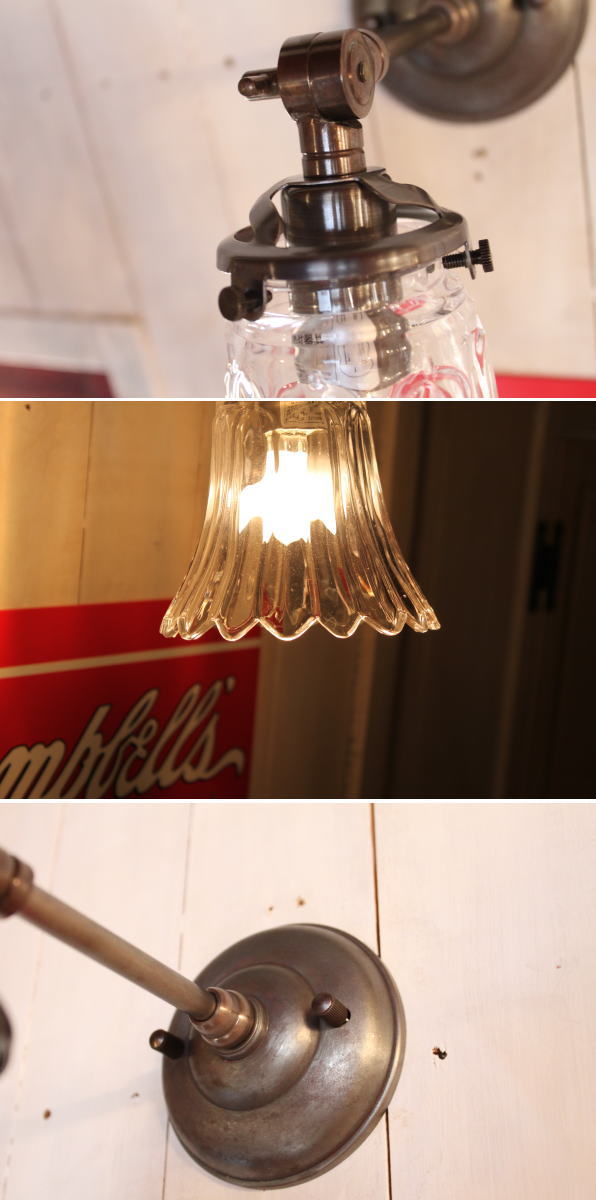 【おすすめ商品】ウォールランプ クリアガラスシェード シンプル LED電球対応 灯具カラー 2タイプ シック ゴージャス 室内 店舗　壁付け 照明器具 リノベーション 店舗 電気 - 2