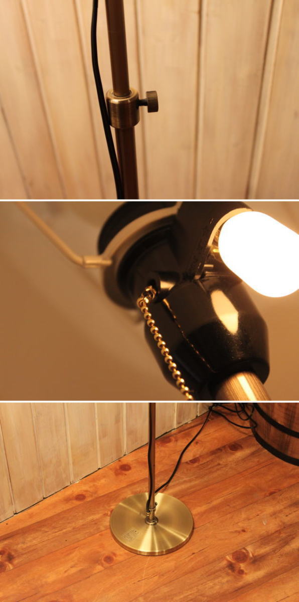 HW026 フロアランプ　rmp flr( フロアランプ ライト 照明 LED電球対応　電球別売り おしゃれ フレンチ エレガンス　シンプル 北欧　アンティーク　 ダイニング リビング 寝室読書用　間 - 2