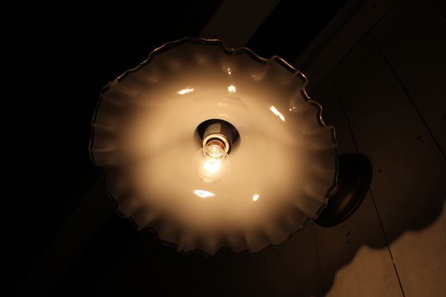 ミルクガラスシェードオールドキャッスルウォールランプSET　rmp wlp( 壁掛けライト ブラケット 照明 LED電球  階段用 アンティーク 玄関  廊下  レトロ フレンチ 北欧 カフェ風 クラ - 5