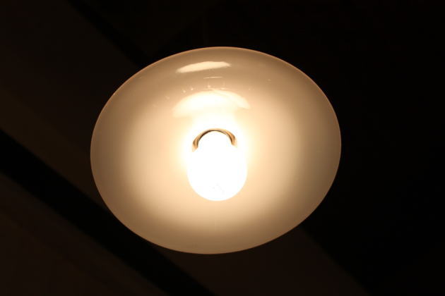 ミルクガラスシェードサークルペンダントランプSET rmp pdt( ペンダントライト 照明 LED電球 おしゃれ リビング用 北欧 和室 ダイニング用 食卓用 アンティーク LED 玄関) キャンド - 6