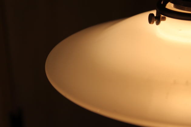 ミルクガラスシェードサークルペンダントランプSET rmp pdt( ペンダントライト 照明 LED電球 おしゃれ リビング用 北欧 和室 ダイニング用 食卓用 アンティーク LED 玄関) キャンド - 8