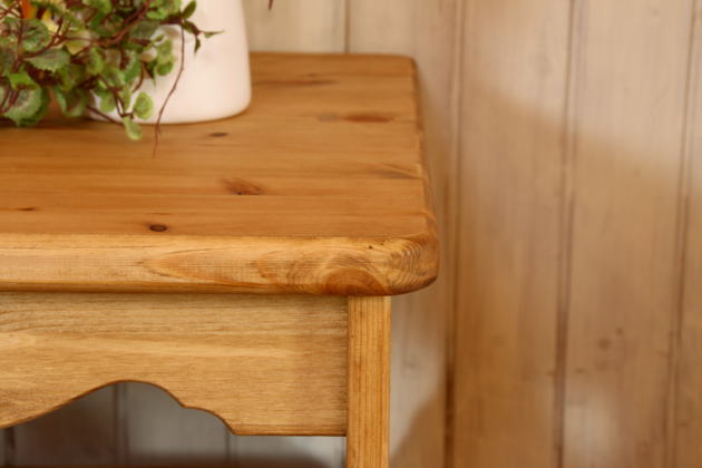カントリー家具　オーダー家具　手作り家具　ちゃぶ台　コーヒーテーブル　ハートローテーブル パイン材 木製 デスク リビング 食卓 ローテーブル 北欧 カントリー オーダー 日本製 - 8