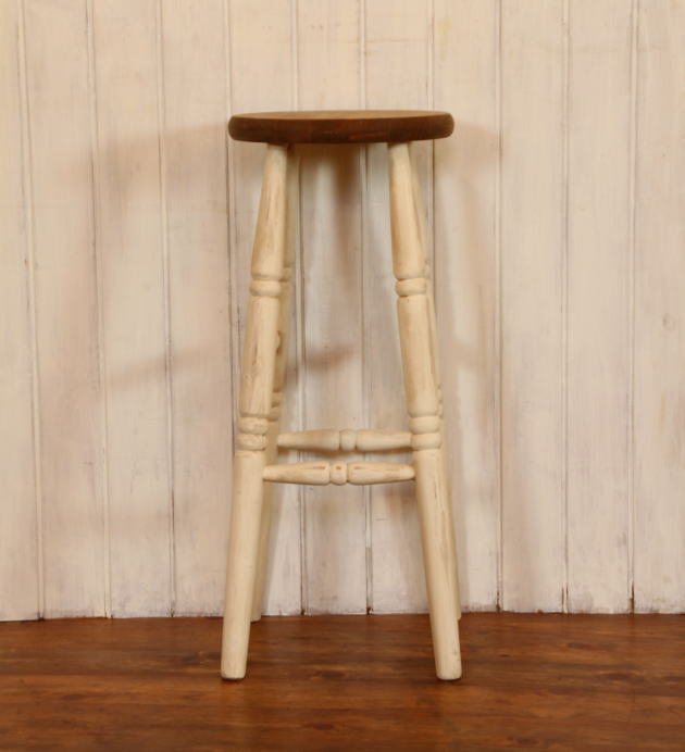 イス NC ハイスツール 日本製 完成品 1人掛け 1人用 腰掛け ダイニング チェア 椅子 オーダー家具 手作り パイン材 北欧 無垢 木製 収納 おしゃれ アンティーク レトロ アメリカン 西海岸 - 14