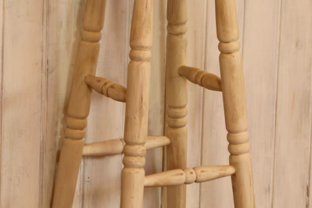 イス NC ハイスツール 日本製 完成品 1人掛け 1人用 腰掛け ダイニング チェア 椅子 オーダー家具 手作り パイン材 北欧 無垢 木製 収納 おしゃれ アンティーク レトロ アメリカン 西海岸 - 7