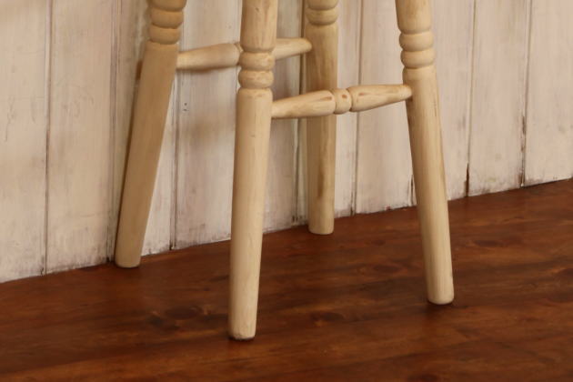 イス NC ハイスツール 日本製 完成品 1人掛け 1人用 腰掛け ダイニング チェア 椅子 オーダー家具 手作り パイン材 北欧 無垢 木製 収納 おしゃれ アンティーク レトロ アメリカン 西海岸 - 10