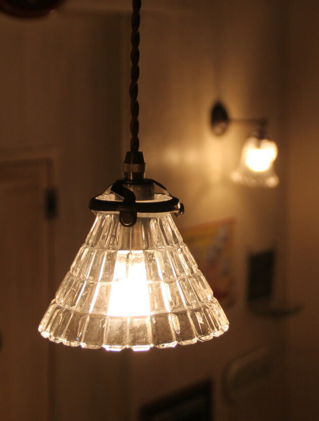 【LED電球対応】ペンダントランプ ガラスシェード 引っ掛けシーリングタイプ コードサイズ変更可！【人気照明】 - 7