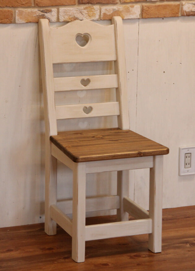 イス カントリー NC ダイニングチェアー 日本製 完成品 1人掛け 1人用 コンパクト ダイニング チェア 椅子 オーダー家具 サイズ変更可能 パイン材 北欧 無垢 木製 おしゃれ アンティーク レ - 4