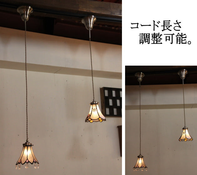 花蓮 １灯ペンダントランプ Colline - コリーヌ - アンティーク 調 LED電球対応　送料無料　ペンダントライト 引っ掛けシーリング対応 簡単取付 天井照明 - 6
