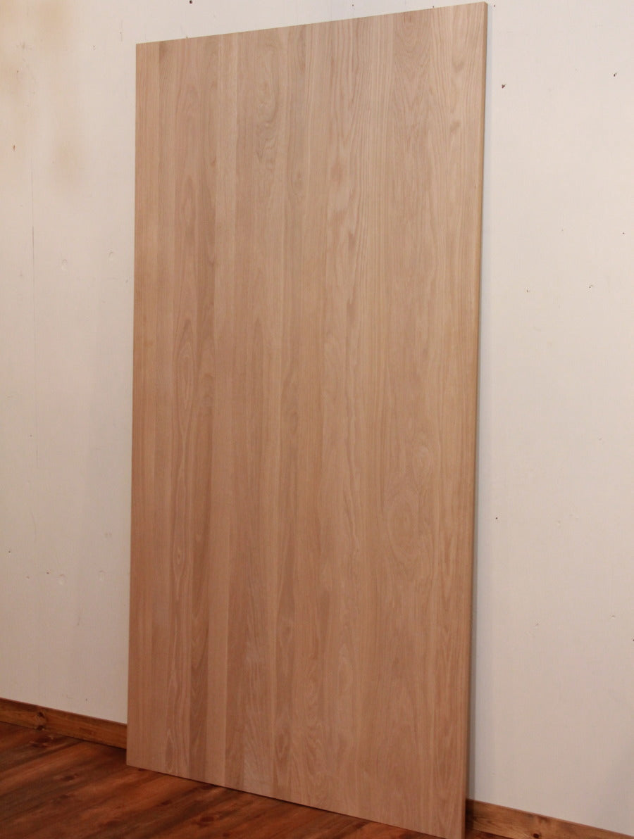 オーク材【25mm】 W900×H1800mm DIY 木材 材料 大工 カントリー家具 家具 建築 資材 無垢材 横ハギ 木工 - 2