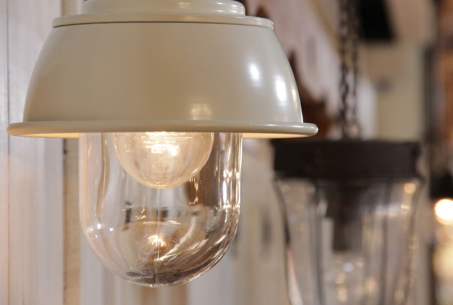 【LED付き・安心の日本製】【エジソン型 LED付き】西海岸風 レトロマリンランプ - steady ステディ - 壁直付照明　照明器具　防湿　防雨　デッキライト - 7