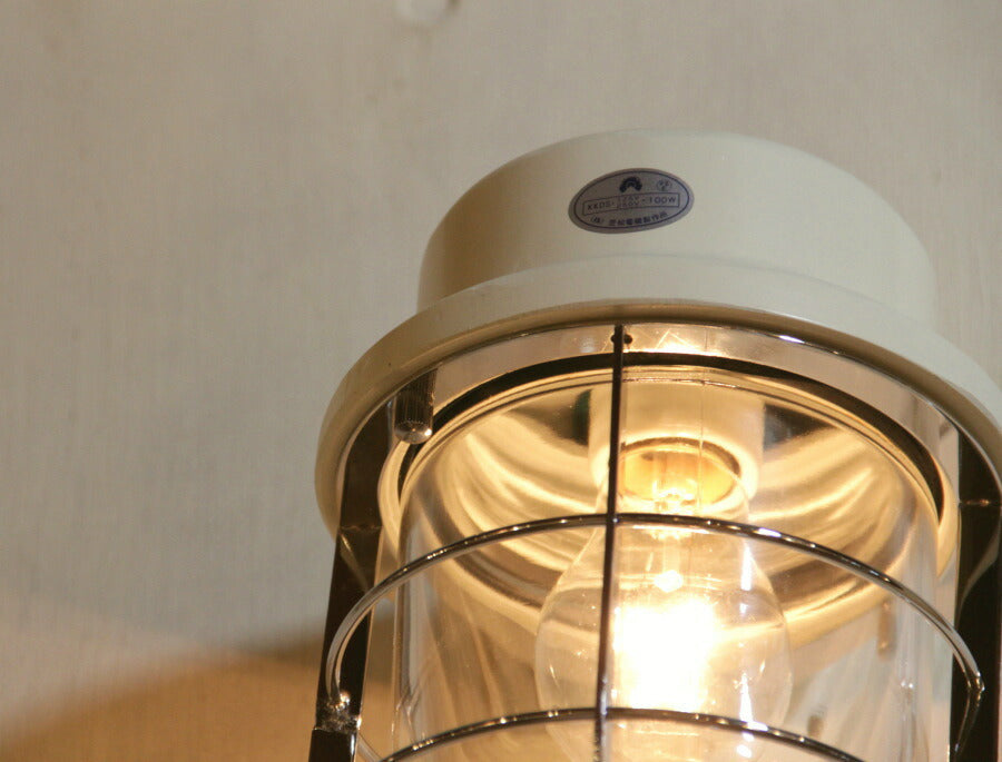 【LED付き・安心の日本製】【エジソン型 LED付き】西海岸風 レトロマリンランプ - berth バース - 壁直付照明　照明器具　防湿　防雨　デッキライト - 13