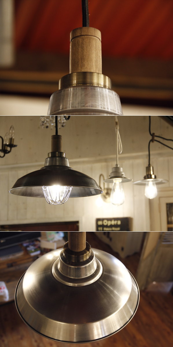 【エジソン型 LED付き】ペンダントライト 天井照明 引掛けシーリング リビング ダイニング 廊下 玄関 店舗 インテリア ヴィンテージ アンティーク 工業 塩系 ブルックリンインダストリアルランプ- - 3