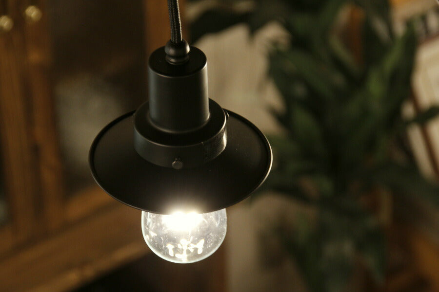 【エジソン型 レトロ型 LED付き】ペンダントライト 天井照明 引掛けシーリング リビング ダイニング 廊下 玄関 店舗 インテリア ヴィンテージ アンティーク 工業 塩系 ブルックリンインダストリア - 11