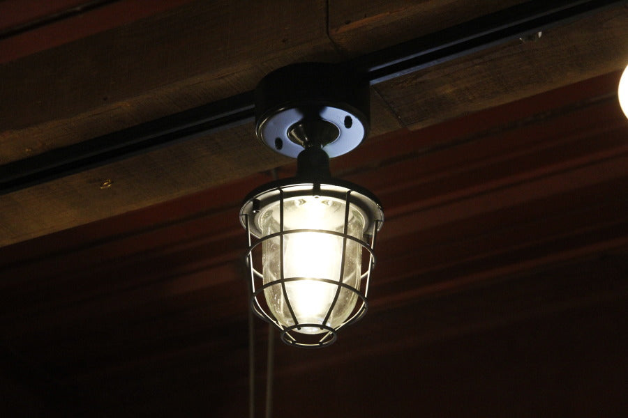 【エジソン型 LED付き】西海岸風 レトロマリンランプ - ship シップ -　照明　照明器具　船舶照明　引っ掛けシーリング　リビング　寝室　玄関　廊下　店舗　インテリア　マリン　アンティーク　ヴィ - 11