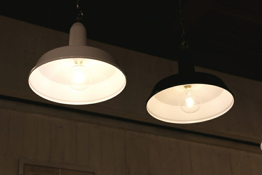 【エジソン型 レトロ型 LED付き】ペンダントライト 天井照明 引掛けシーリング リビング ダイニング 店舗 インテリア ヴィンテージ 工業 塩系 白 黒 ブルックリンインダストリアルランプ- St, - 13