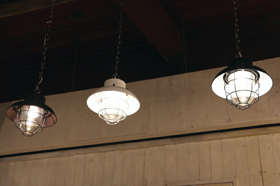 【ミニレトロ型LED電球付き】西海岸風 レトロマリンランプ - coast コースト -　 ペンダントランプ ペンダントライト  照明　照明器具　船舶照明　引っ掛けシーリング - 5