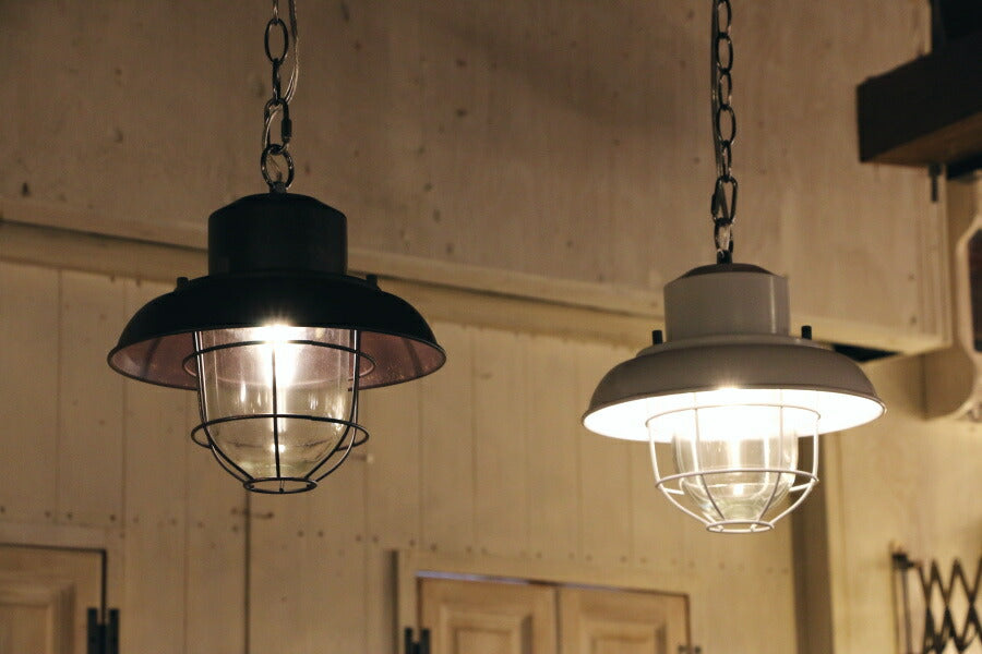 【ミニレトロ型LED電球付き】西海岸風 レトロマリンランプ - coast コースト -　 ペンダントランプ ペンダントライト  照明　照明器具　船舶照明　引っ掛けシーリング - 12