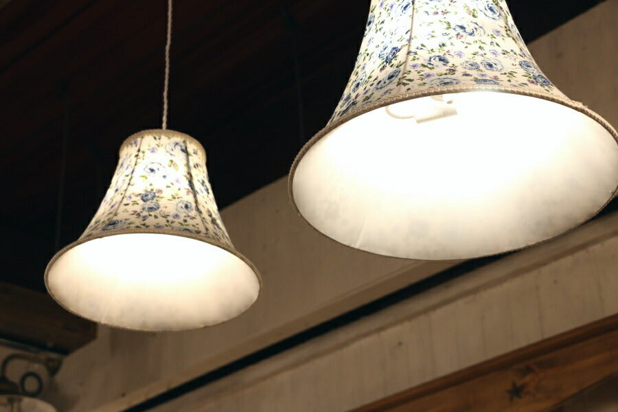 【LED付き】1灯 花蓮ペンダントライト ペンダントランプ 照明 天井照明 引掛けシーリング LED対応 リビング ダイニング 玄関 廊下 店舗 カフェ アンティーク フレンチ カントリー クラシック - 9
