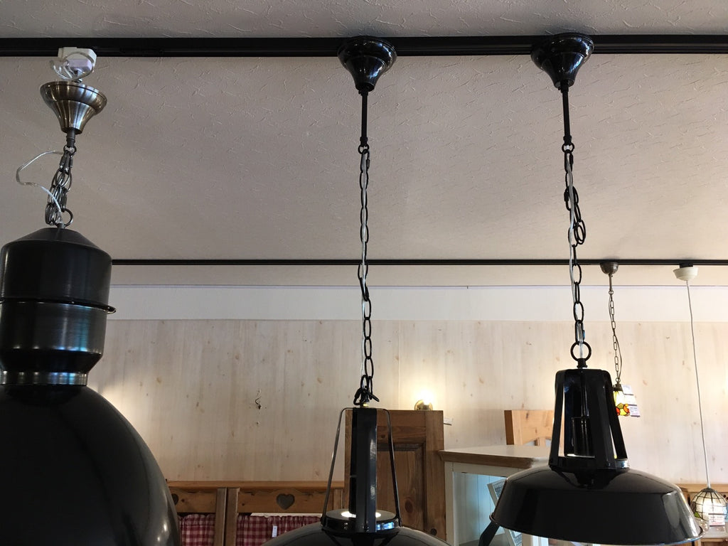 【 展示品アウトレット 】現品限り ブルックリンインダストリアルランプ - St, Brooklyn, NY 1025BK, 1026BK - アンティーク 調 LED電球対応　ペンダントライト 引っ - 7