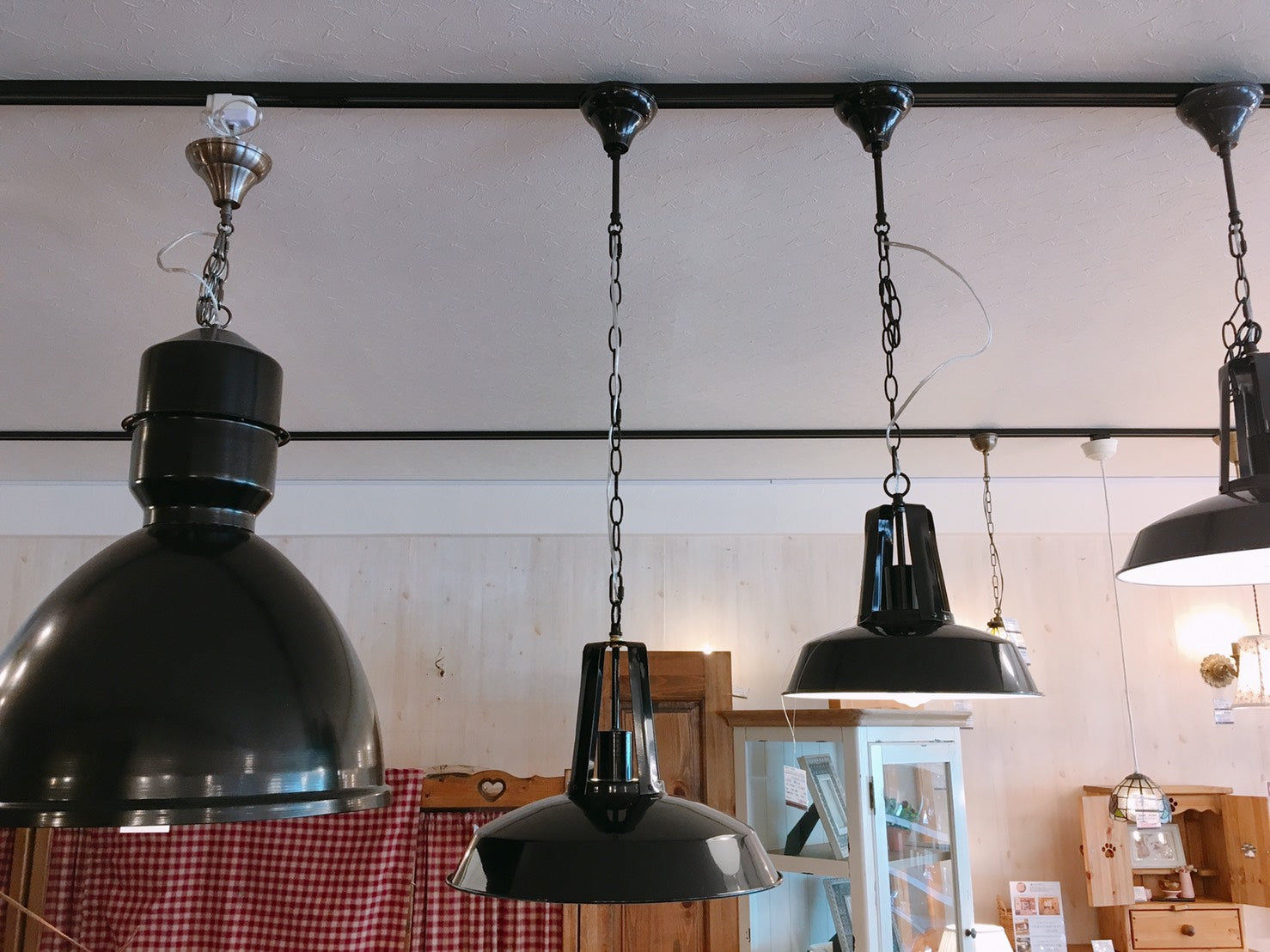 【 展示品アウトレット 】現品限り ブルックリンインダストリアルランプ - St, Brooklyn, NY 1025BK, 1026BK - アンティーク 調 LED電球対応　ペンダントライト 引っ - 8