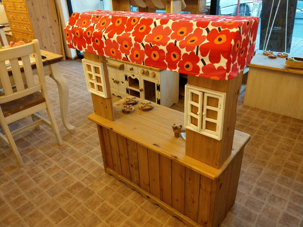 【現品限り】アウトレット 展示品 おままごとキッチン 安心 日本製 手作り 木 おもちゃ 女の子 クリスマス プレゼント  カントリー 【おままごとキッチン - Mommy Cook - マミーコック - 10