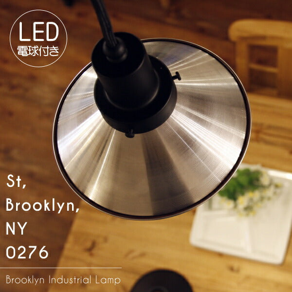 【エジソン型 レトロ型 LED付き】ペンダントライト 天井照明 引掛けシーリング リビング ダイニング 廊下 玄関 店舗 インテリア ヴィンテージ アンティーク 工業 塩系 ブルックリンインダストリアルランプ- 0274BK St, Bro