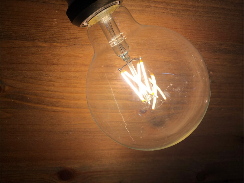 アウトレット　レトロ型LED電球  E26 電球色 フィラメント型LED 7個セット - 5