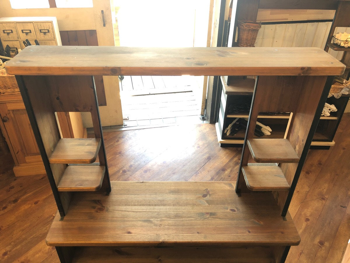 アウトレット 展示品 おままごと 屋台 キッチン 安心 日本製 手作り 木 おもちゃ 女の子 誕生日 カウンター クリスマス プレゼント お祝い 知育玩具 カントリー - 12
