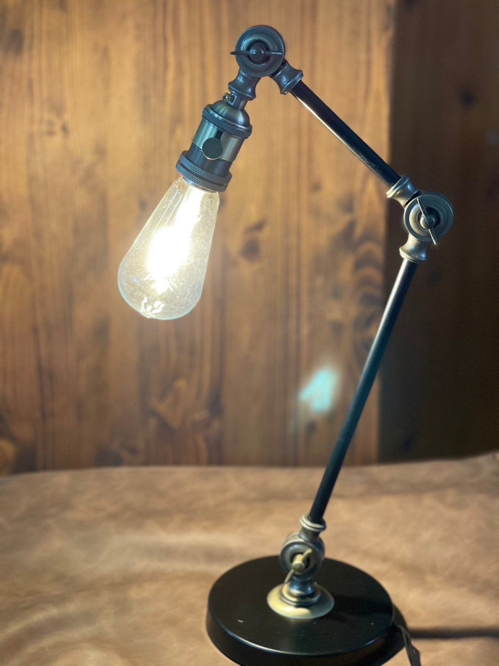 【選べるLED電球付き】テーブルランプ　 ライト 　照明　リビング ダイニング 　寝室　店舗 インテリア インダストリアル ヴィンテージ アンティーク オールドニューヨーク - 4