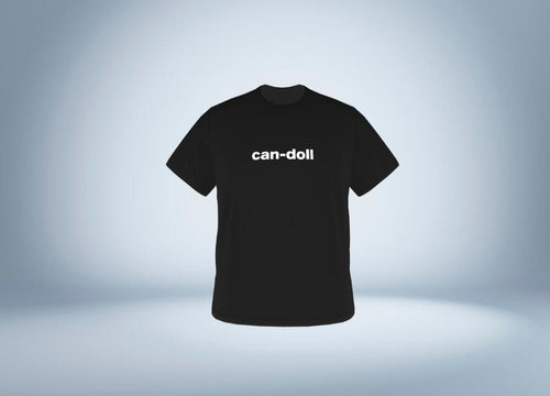 tシャツ メンズ 半袖 レディース can-doll ロゴ入りＴシャツ 厚手 男女兼用 キッズ 大きいサイズ 綿 コットン ブラック 黒  120cm-3XL クルーネック プリント スポーツ トップ - 3