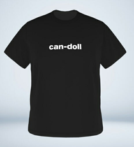 tシャツ メンズ 半袖 レディース can-doll ロゴ入りＴシャツ 厚手 男女兼用 キッズ 大きいサイズ 綿 コットン ブラック 黒  120cm-3XL クルーネック プリント スポーツ トップ - 2