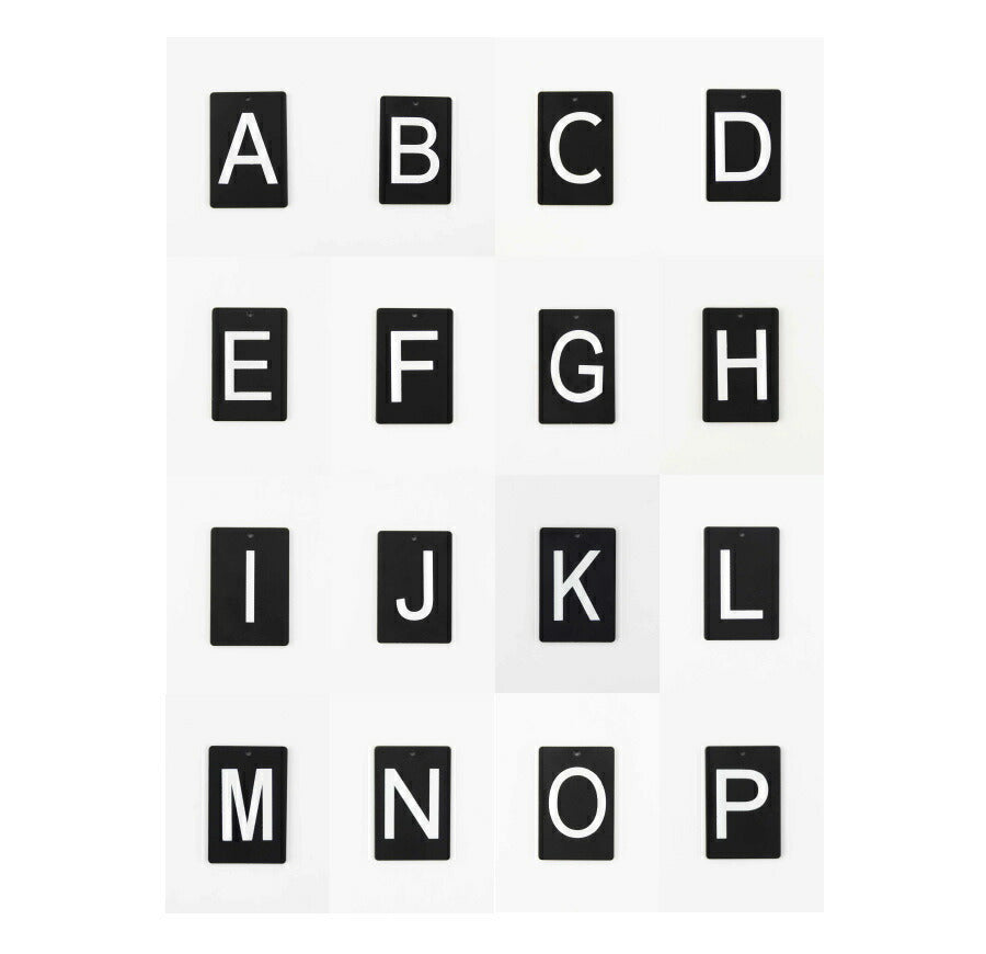 アイアン プレート アルファベット  A～Zサイン 表札　数字　案内 ドア  レトロ インダストリアル 男前 工業的 無機質 シンプル アメリカン 雑貨  店舗 リフォーム 新築 リノベーション 文字 - 4