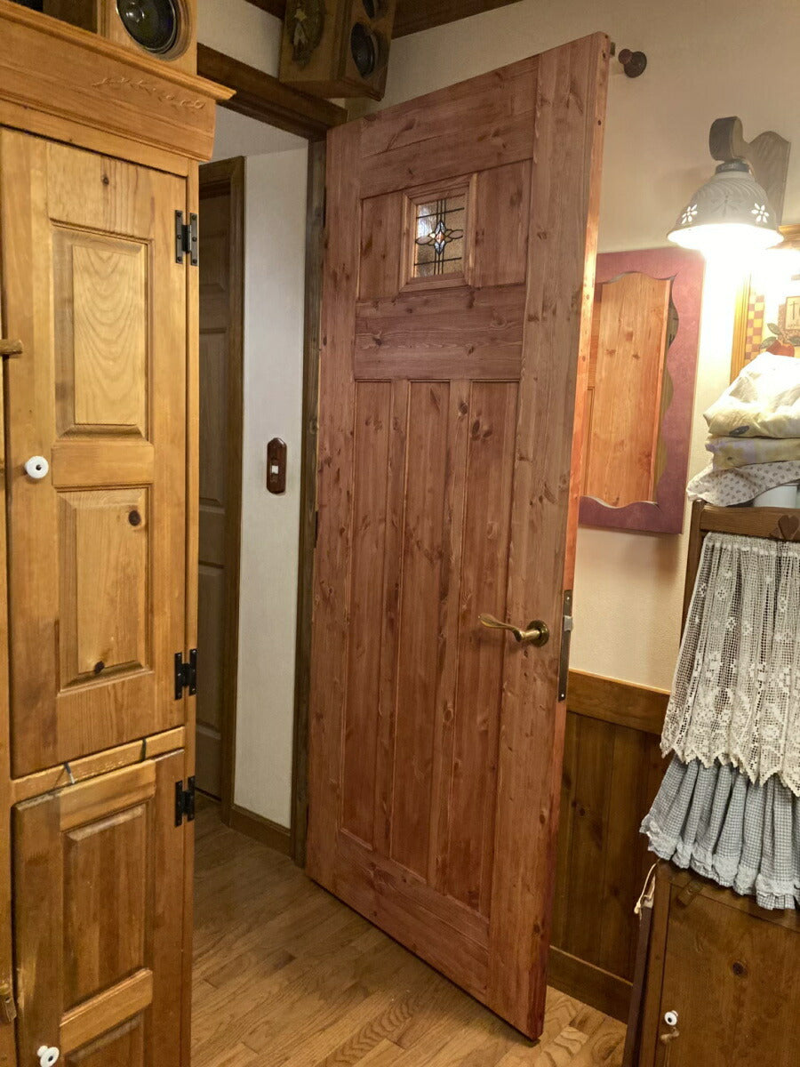 ドア カントリー オーダードア 31 室内用 オーダー家具 選べるカラー 開き戸 無垢 木製 北欧 パイン カントリー調 おしゃれ ガラス 店舗 リフォーム 西海岸 インテリア アメリカン ナチュラル - 19