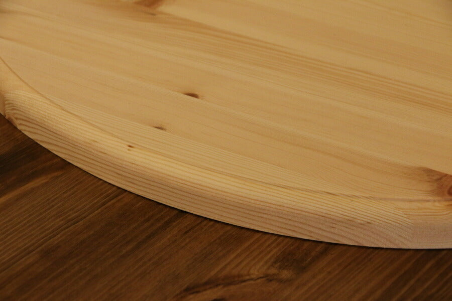 パイン材【 オーバル 型 ボード 】端材 DIY 木材 材料 大工 集成材 カントリー家具 北欧 塗装 加工 高品質  無垢 横ハギ 横はぎ トレイ まな板　カッティングボード ウッドトレイ - 6