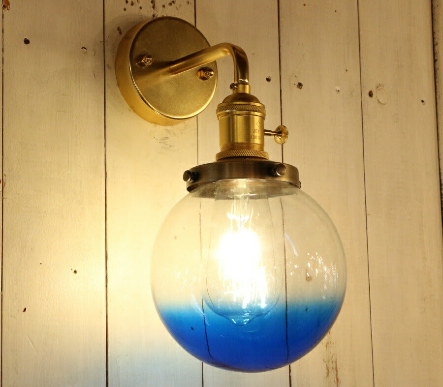 【エジソン型 LED付き】ブラケット ウォールライト ランプ 間接 照明 壁 リビング 廊下 洗面所 店舗 インテリア おしゃれ シンプル レトロ インダストリアル ヴィンテージ アンティーク ブルッ - 2