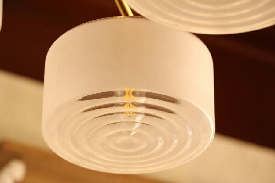 【LED電球付き】Trois・3灯ペンダントランプ(トロワ・3灯ペンダントランプ）ペンダントライト 照明 LED電球 おしゃれ リビング用 北欧 和室 ダイニング用 食卓用 アンティーク LED 玄関 - 8
